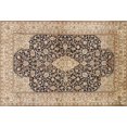 thumbnail image 1 of Ahgly Company Tapis d'Intérieur Rectangulaires Traditionnels en Médaillon Brun Rougeâtre, 3' x 5', 1 of 6