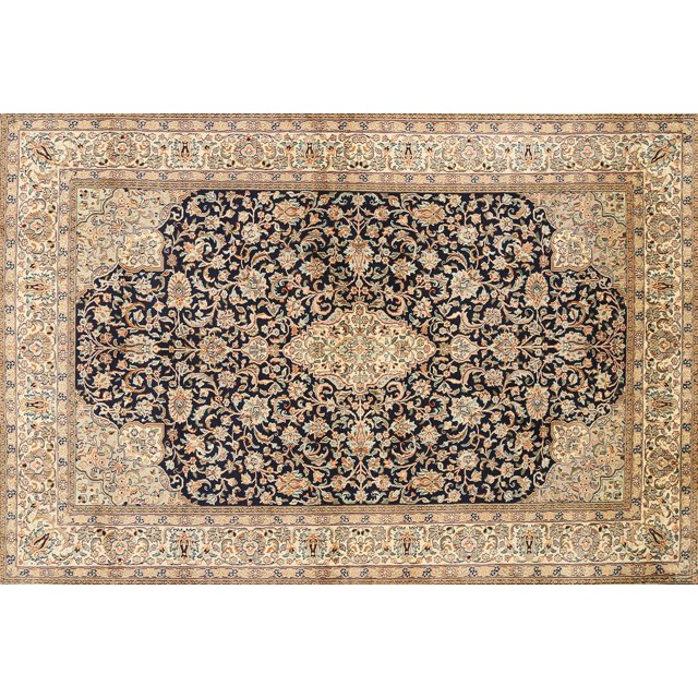 Ahgly Company Tapis d'Intérieur Rectangulaires Traditionnels en Médaillon Brun Rougeâtre, 3' x 5'