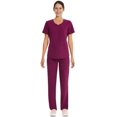thumbnail image 4 of Scrubstar Women’s Core Essentials Sweetheart V-Neck Scrub Top, 4 of 5
