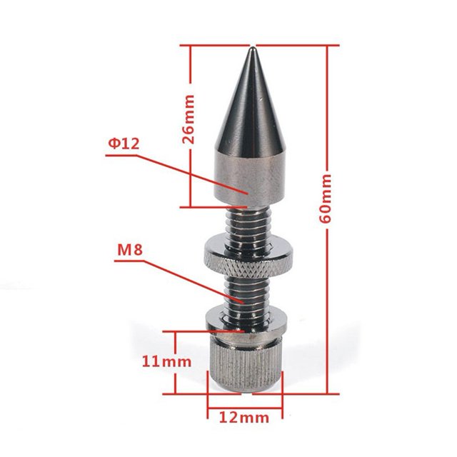Isolation de Pointes de Haut-Parleur pour Coussinets pour Support de Haut-Parleur Hifi Base Antichoc