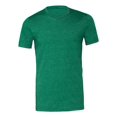 thumbnail image 1 of Bella Canvas Mens CVC Jersey Tee, XL, Heather Grass Green, 1 of 1