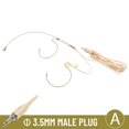 thumbnail image 4 of Casque Micro à Double Crochet d'Oreille Microphone Porté sur la Tête pour pour pour pour Shure Sans Fil, 4 of 10