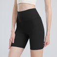 thumbnail image 2 of Plebaso Shorts de Yoga Taille Haute pour Femmes Shorts de Cycliste Extensibles Entraînement Course Shorts Athlétiques pour Femmes, 2 of 3