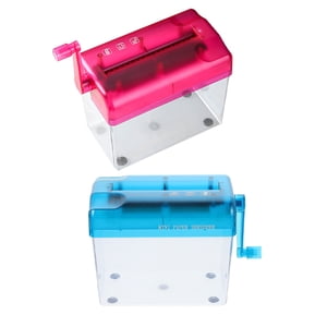 LABSERRON 2Pcs Déchiqueteuse de papier main pour usage domestique