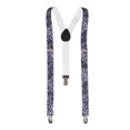 thumbnail image 1 of Purple Cheetah Print 3 Clip Stretchable Suspenders 2 pack, 1 of 1