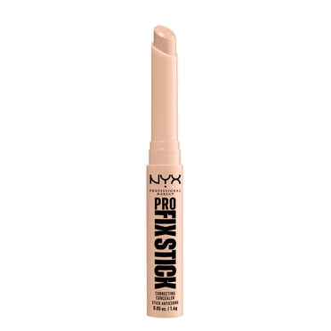 NYX PROFESSIONAL MAKEUP, Cache-cernes correcteur en bâton Pro Fix, Infusé d'acide hyaluronique, Formule en crème - 4 Light