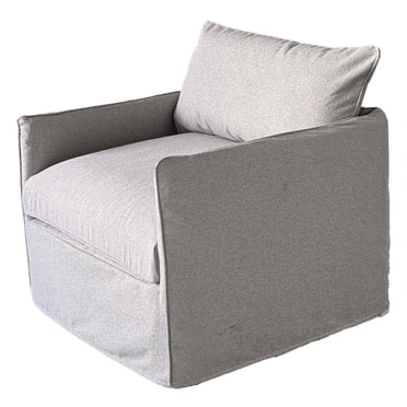 Ensemble modulaire de fauteuils club Lanai avec accoudoirs, gris