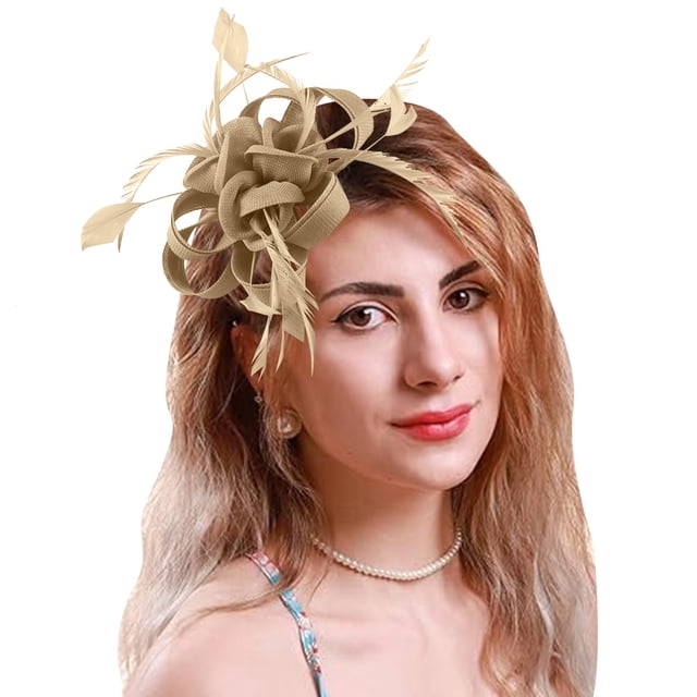 Serre-tête pour Femmes Élégant Fête du Thé Fascinateurs Haut Thé Accessoire de Coiffure Moderne
