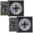 thumbnail image 1 of Niche Front Brake Rotor Pad Semi Metallic Kit for Yamaha 3BN-W0045-01-00 ATV MK1006731, 1 of 6