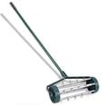 thumbnail image 3 of Gymax Rolling Garden Lawn Aerator Roller Home Grass Steel Handle, 3 of 10