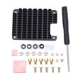 thumbnail image 2 of Aluminum Alloy Heatsink,  Thermal Conductivity Heat Sink For  Reserved Hole Design  For  CM4 Dedicated Heat Sink, 2 of 8