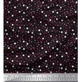 thumbnail image 1 of Soimoi Moss Georgette Fabric Dots Shirting Printed Fabric 1 Yard 42 Inch Wide, 1 of 3