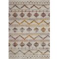 thumbnail image 1 of Ladole Rugs Cranbrook Southwestern Charcoal Brown Indoor/Outdoor Area Rug 6'5" x 9'5", 1 of 6