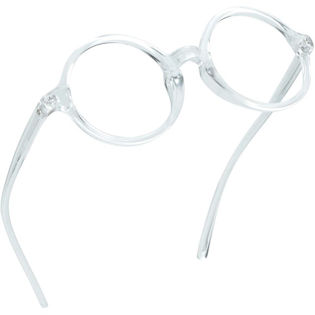 LifeArt Blue Light Blocking Computer Reading Glasses with Transparent Lens for Women/Men