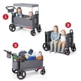 thumbnail image 4 of Radio Flyer Journey Stroll 'N Wagon, 4 of 9