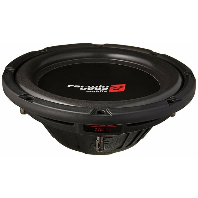 Cerwin-Vega HS102D HD Caisson de Basses en PVC Peu Profond (10 Pouces, 2 Ohms)
