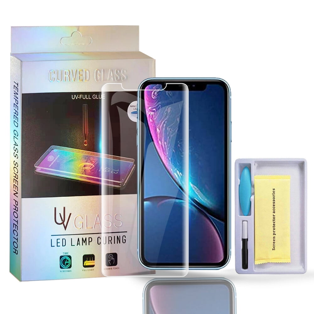 iPhone 14 Pro Max UV Screen Protector Tempered Glass Shatterproof Full Coverage Tempered Glass Shield with Enhanced Edge