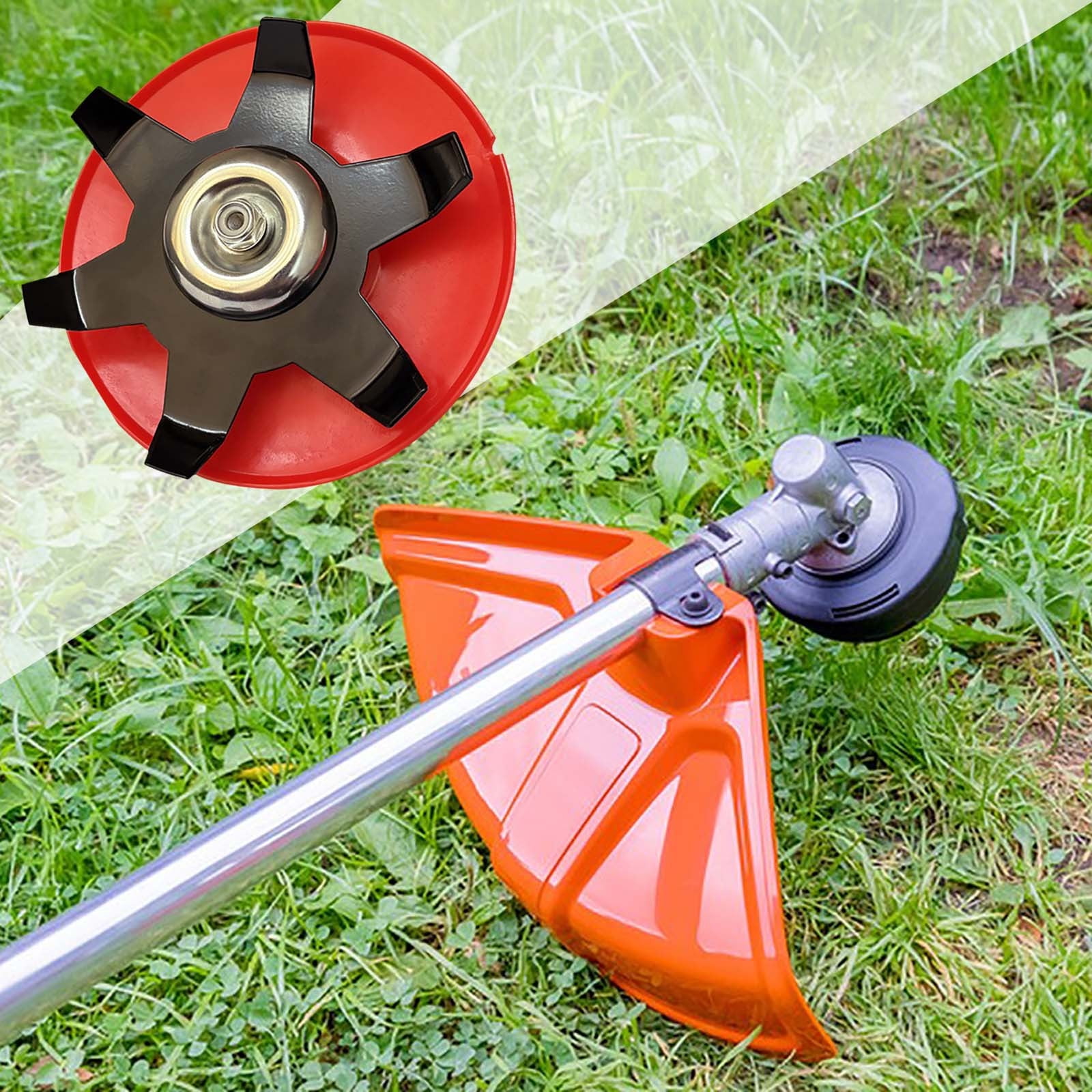 Chmadoxn Upgrade Mower For Both Paddy Fields And Dry Land 8 Inch Two Tooth And Six Tooth lawn mower