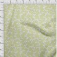 thumbnail image 4 of oneOone Silk Tabby Lime Fabric Asian Baroque Craft Projects Decor Fabric Printed By The Yard 42 Inch Wide, 4 of 4