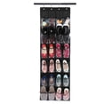 thumbnail image 1 of PRETXORVE Door Shoe Organizer 24 Pockets, Hooks, Large Nonwovens Mesh Pocket, 1 of 1