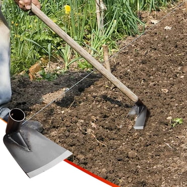 EGNMCR Outdoor Agricultural Tools Forging Weeding Hoe For Planting Vegetables Flower Hoes a hoe