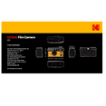 thumbnail image 4 of Kodak i60 Appareil Photo Style Rétro (Jaune) Plus un Chiffon de Nettoyage en Microfibre Bonus, 4 of 8