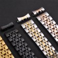 thumbnail image 1 of VONKY Gold Stainless Steel Metal Strap For Wide Compatibility Smartwatches Interchangeable Bracelet silver 22mm, 1 of 6