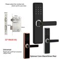 thumbnail image 2 of Clavier Tactile Bluetooth à Empreinte Digitale pour Appartement, Serrure de Porte Intelligente Sans Clé pour Porte d'Entrée, Serrure de Porte pour Porte d'Entrée, Maison Intelligente Intégrée, 2 of 5