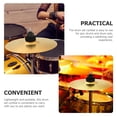 thumbnail image 2 of OULII Ensemble de 2 Cymbales en Laiton Doré pour Batterie Jazz Accessoires de Batterie Ronde 10 Po, 2 of 6