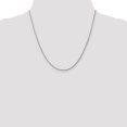 thumbnail image 2 of Leslie's 14K White Gold 1.75mm Diamond-Cut Rope Chain (Weight: 5.55 Grams, Length: 20 Inches), 2 of 5