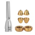 thumbnail image 3 of Trumpet Mouthpiece,Professional Trumpet Mouthpiece Set Musical Instrument Accessories Trumpet Mouthpiece Set Dependable Performance, 3 of 8