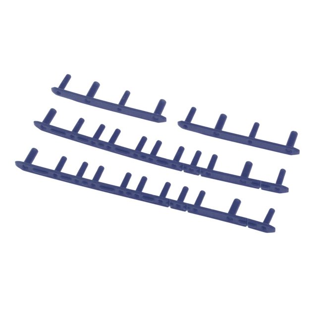 Badminton Racket/Racquet Stringing Grommets Eyelets Replacement Accessories - 11 Nails And Type Blue