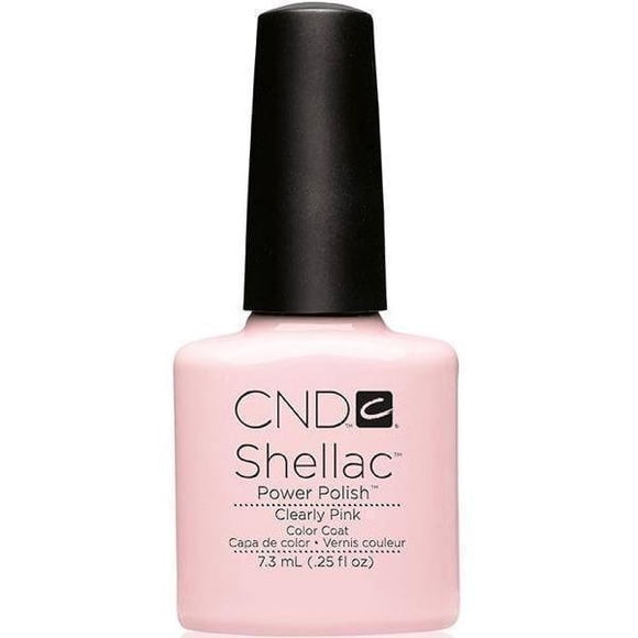 CND Creative Nail Design SHELLAC Gel Polish .25oz/7.3mL - Clearly Pink