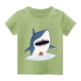 thumbnail image 4 of WRKEKC T-Shirts d'Été pour Garçons, T-Shirts Décontractés pour Garçons, T-Shirts Polyvalents Décontractés à Manches Courtes pour Enfants avec Motif Imprimé et Col Rond, 4 of 6