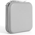 thumbnail image 2 of CD Holder CD Case Wallet DVD Binder DVD Organizer Storage Bag Album Hard Plastic 40 Capacity Portable, 2 of 5