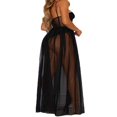 thumbnail image 4 of Robe Longue Décontractée pour Femmes en Maille Transparente à Bretelles, par-Dessus de Bikini, 4 of 6