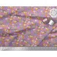 thumbnail image 2 of Cactus, Feuilles & Fleurs Tropicales Imprimé Floral Imprimé par Yard 52 Pouces de Large, 2 of 3