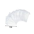 thumbnail image 2 of Clearance! 100pc Solid Color Transparent Mesh Bag Bird-proof Fruit Mesh Bag Pearl Shave Pocket Drawstring Jewelry Bag Deals of The Week Clearace Sale #68, 2 of 3