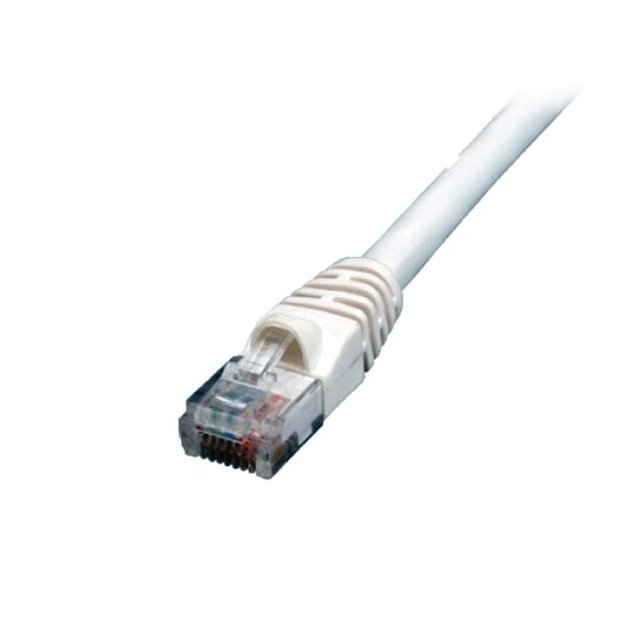 Comprehensive CAT6-1WHT Cat6 550 Mhz Snagless Patch Cable 1 ft.- White