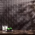 thumbnail image 2 of FASÄDE Rings Decorative Vinyl Backsplash 15 sq ft Kit in Smoked Pewter, 2 of 6