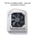 thumbnail image 5 of Exhaust Ventilation Fan Side Air Vent Caravan Motorhome RV Camper Van White，Powerful Model, 5 of 5