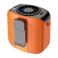 thumbnail image 2 of Outdoor Waist Mounted Fan with USB Type-C Charging, 3600mAh Rechargeable Battery, 100-Speed Stepless Control, ABS, Digital Display, Clip Fan, 2 of 9