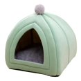 thumbnail image 3 of Milaget Washable Cat Sleeping Bed Nest House Accessories Green M, 3 of 9