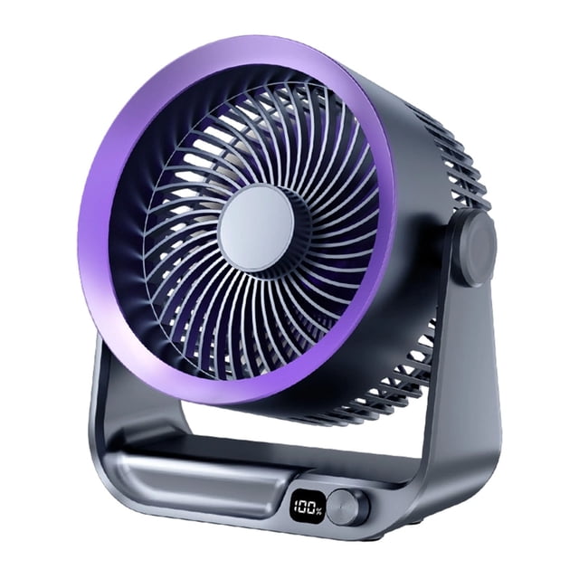 Sale Today Clearance! Small Desktop Fan, Ultra-Quiet Electric Fan for Office and Home, High-Speed Engine, Wide-Angle Airflow, Portable Desk Fan for Students