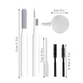 thumbnail image 2 of Matoen12 Portable Bluetooth Earphone Cleaning Pen Set, Electronics Cleaner Kit Set for Cell Phones, Earbuds, Computers, Keyboards, Laptops & Monitors, Compact Cleaning Brushes, 1 Pack, White, 2 of 9