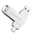 thumbnail image 1 of 1T USB Flash Drive-2 in 1 Thumb Drive with USB and Type C Port-Compatible with Laptops PC Transfer Data, 1 of 7