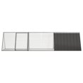 thumbnail image 2 of vidaXL Rabbit Cage Anthracite 302.5x80.5x71 cm Galvanised Steel, 2 of 4