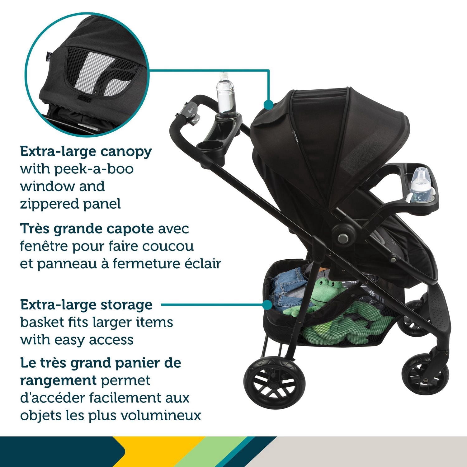 Système de voyage Grow and Go™ Flex 8-en-1 de Safety 1st Alliage