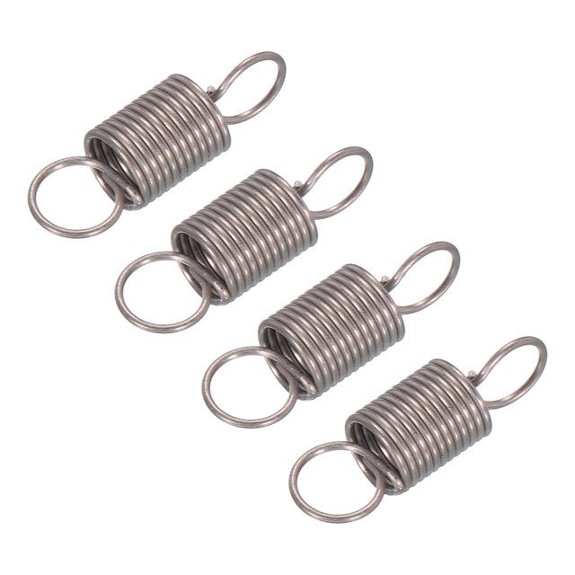 Unique Bargains Microwave Oven Door Spring Universal Latch Spring Aluminum 7x22MM Compatible for Oven Stove Black 4PCS