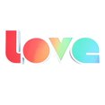 thumbnail image 1 of LED Light Letter Shaped Night Lamp Home Office USB Lighting Ornament Rainbow LOVE, 1 of 1